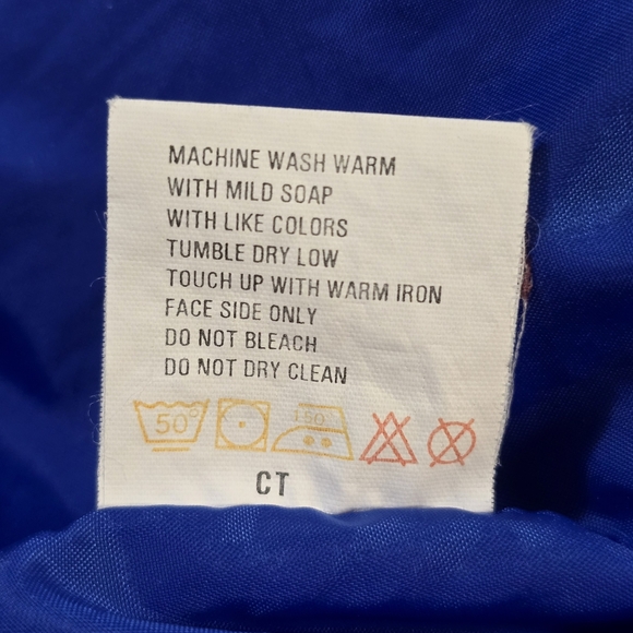 Vtg Columbia Anorak Radial Sleeve Pullover Ski Snowboard Large Blue 80s 90s - Picture 13 of 13